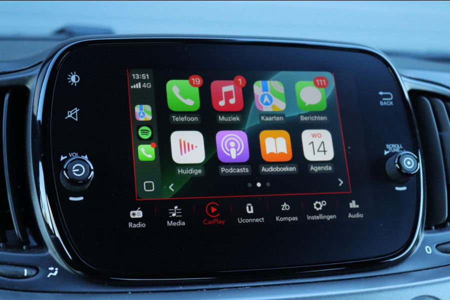 Fiat 500 0.9 TwinAir Turbo Sport / carplay / navi / pdc