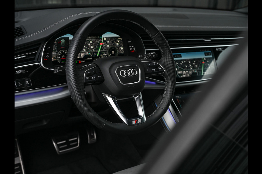 Audi Q8 55 TFSI e quattro Pro Line S · Panoramadak · RS Seats · Ambiance interieur · B&O Sound · 360 Camera · Adaptive Cruise · Soft Clo