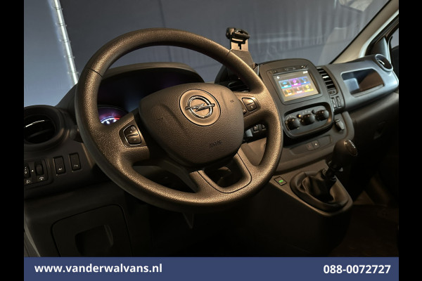 Opel Vivaro 1.6 CDTI 126pk L2H1 Euro6 Airco | Navigatie | LED | Cruisecontrol | Trekhaak Parkeersensoren, Bijrijdersbank