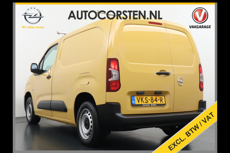 Opel Combo 1.5CDTI EURO 6 3-Persoons Airco Cruise Control Bluetooth Elektr.ramen Elektr.spiegels+Verwarmd Centr.Vergr+ab. L1H1 Edition Schuifdeur Betonplex vloer Lat om Lat betimmering Origineel Nederlandse Auto