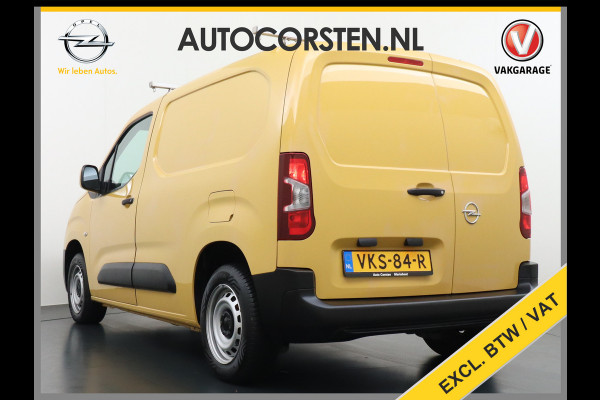 Opel Combo 1.5CDTI EURO 6 3-Persoons Airco Cruise Control Bluetooth Elektr.ramen Elektr.spiegels+Verwarmd Centr.Vergr+ab. L1H1 Edition Schuifdeur Betonplex vloer Lat om Lat betimmering Origineel Nederlandse Auto