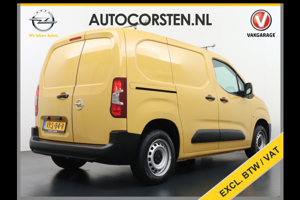 Opel Combo 1.5CDTI EURO 6 3-Persoons Airco Cruise Control Bluetooth Elektr.ramen Elektr.spiegels+Verwarmd Centr.Vergr+ab. L1H1 Edition Schuifdeur Betonplex vloer Lat om Lat betimmering Origineel Nederlandse Auto