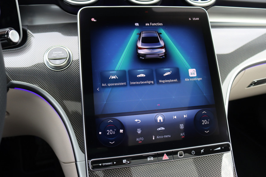 Mercedes-Benz CLE Coupé 200 AMG Line | Distronic | Memory | Burmester | Panoramadak | HUD | Digital Light | Verwarmd Stuurwiel | Surround Camera | Keyless Go | Nightpakket |