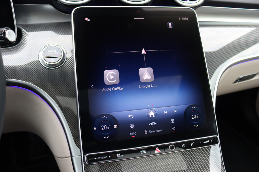 Mercedes-Benz CLE Coupé 200 AMG Line | Distronic | Memory | Burmester | Panoramadak | HUD | Digital Light | Verwarmd Stuurwiel | Surround Camera | Keyless Go | Nightpakket |