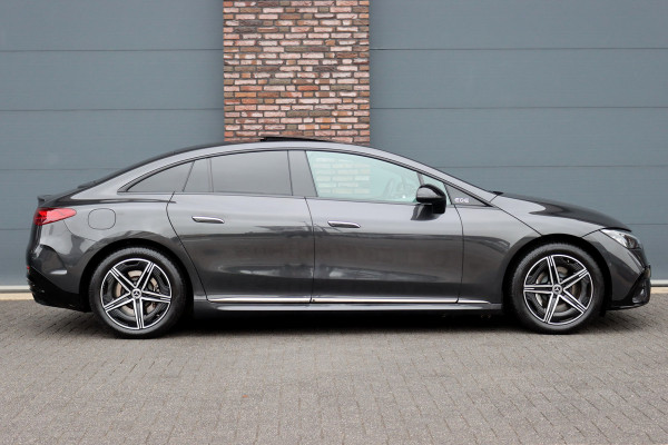 Mercedes-Benz EQE 350+ AMG Line 91 kWh | Panoramadak | Distronic | Rijassistentiepakket | Memory | Leder | Camera | Stoelverwarming V+A | Keyless Go | Nightpakket |