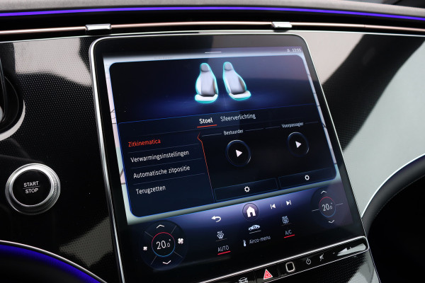 Mercedes-Benz EQE 350+ AMG Line 91 kWh | Panoramadak | Distronic | Rijassistentiepakket | Memory | Leder | Camera | Stoelverwarming V+A | Keyless Go | Nightpakket |