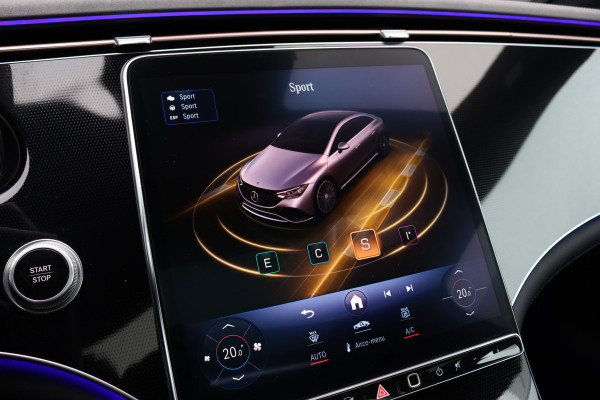 Mercedes-Benz EQE 350+ AMG Line 91 kWh | Panoramadak | Distronic | Rijassistentiepakket | Memory | Leder | Camera | Stoelverwarming V+A | Keyless Go | Nightpakket |