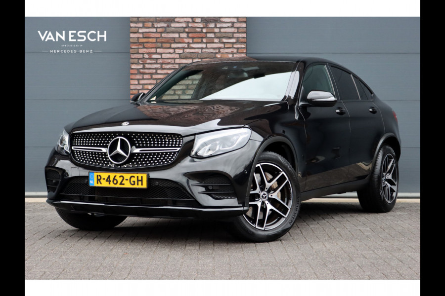 Mercedes-Benz GLC Coupé 250 4MATIC AMG Line | Trekhaak | Camera | Dodehoekassistent | Leder | Sfeerverlichting | Cruise Control | Nightpakket | Stoelverwarming |