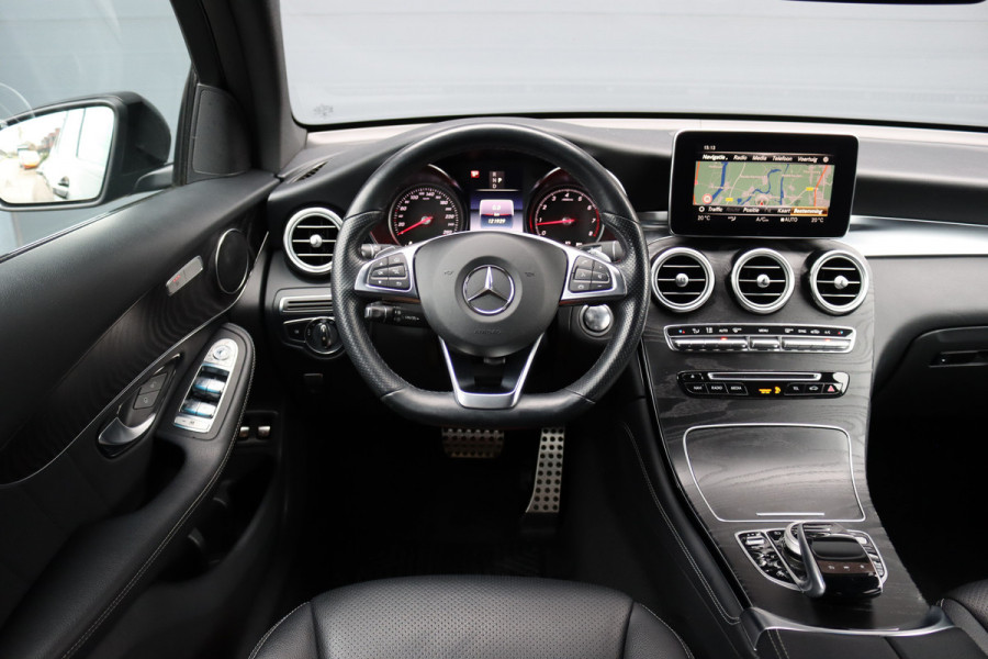 Mercedes-Benz GLC Coupé 250 4MATIC AMG Line | Trekhaak | Camera | Dodehoekassistent | Leder | Sfeerverlichting | Cruise Control | Nightpakket | Stoelverwarming |