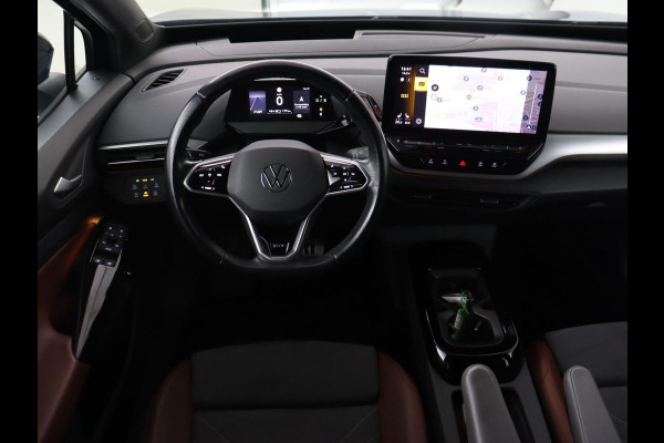 Volkswagen ID.4 First Max 77 kWh | Panoramadak | Stoelverwarming | Head-Up | Trekhaak | 360 Camera | Sfeerverlichting | Half leder | Matrix LED | Carplay | Adaptive cruise | Memory | Keyless | Massage