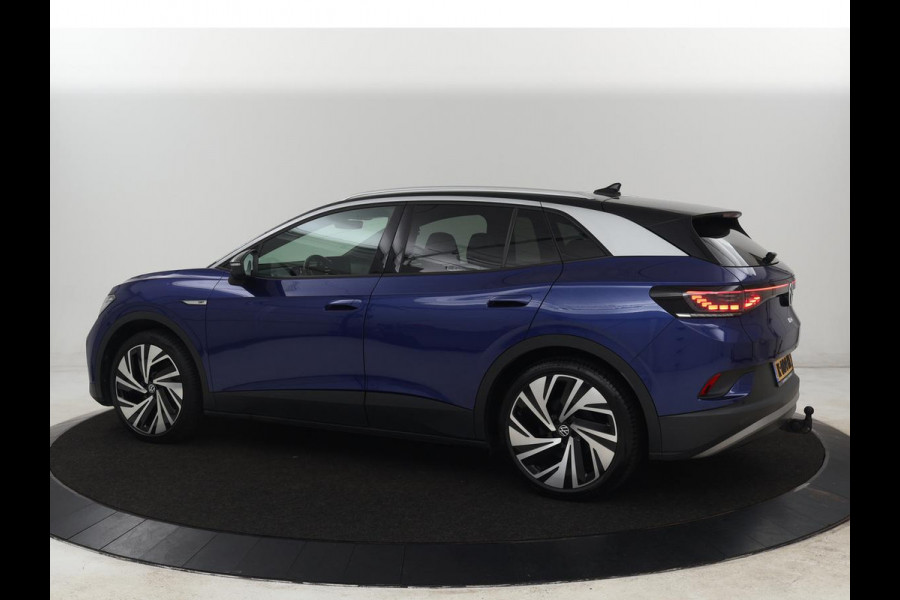Volkswagen ID.4 First Max 77 kWh | Panoramadak | Stoelverwarming | Head-Up | Trekhaak | 360 Camera | Sfeerverlichting | Half leder | Matrix LED | Carplay | Adaptive cruise | Memory | Keyless | Massage