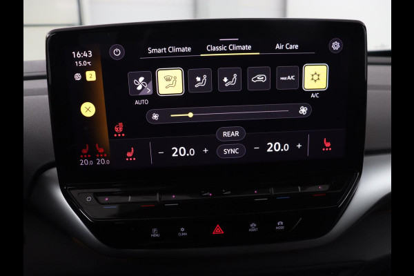 Volkswagen ID.4 First Max 77 kWh | Panoramadak | Stoelverwarming | Head-Up | Trekhaak | 360 Camera | Sfeerverlichting | Half leder | Matrix LED | Carplay | Adaptive cruise | Memory | Keyless | Massage
