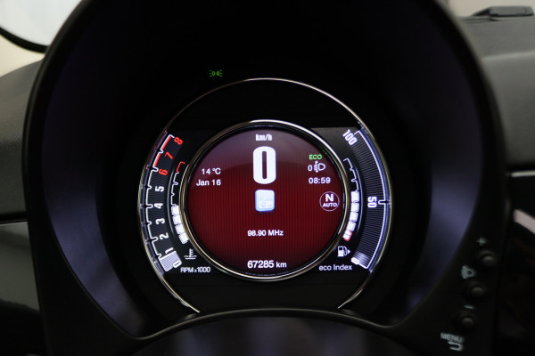 Fiat 500 1.2 Automaat Panoramadak, Cruise, Apple Carplay, Climate, Xenon, PDC, DAB, 16''