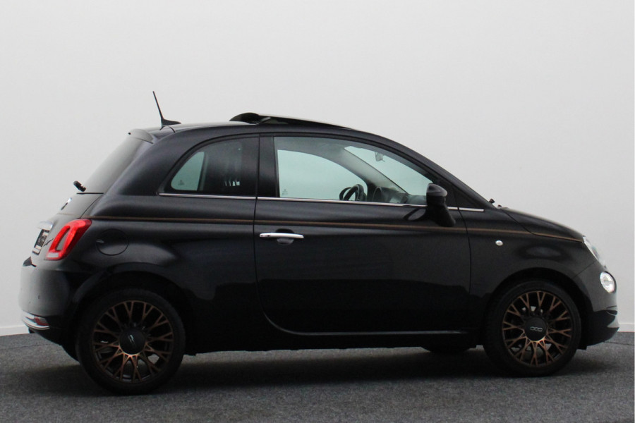 Fiat 500 1.2 Automaat Panoramadak, Cruise, Apple Carplay, Climate, Xenon, PDC, DAB, 16''