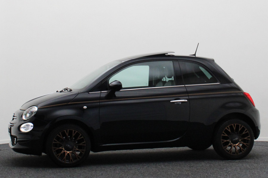 Fiat 500 1.2 Automaat Panoramadak, Cruise, Apple Carplay, Climate, Xenon, PDC, DAB, 16''