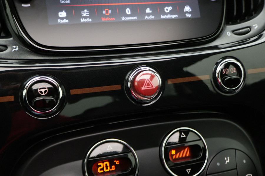 Fiat 500 1.2 Automaat Panoramadak, Cruise, Apple Carplay, Climate, Xenon, PDC, DAB, 16''
