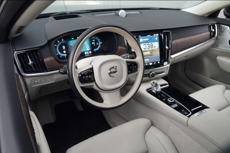 Volvo S90 2.0 T8 AWD Inscription / Luchtvering / Facelift / SOH 99% / Bowers & Wilkins / NL-Auto / Incl BTW / Trekhaak / Bomvol!