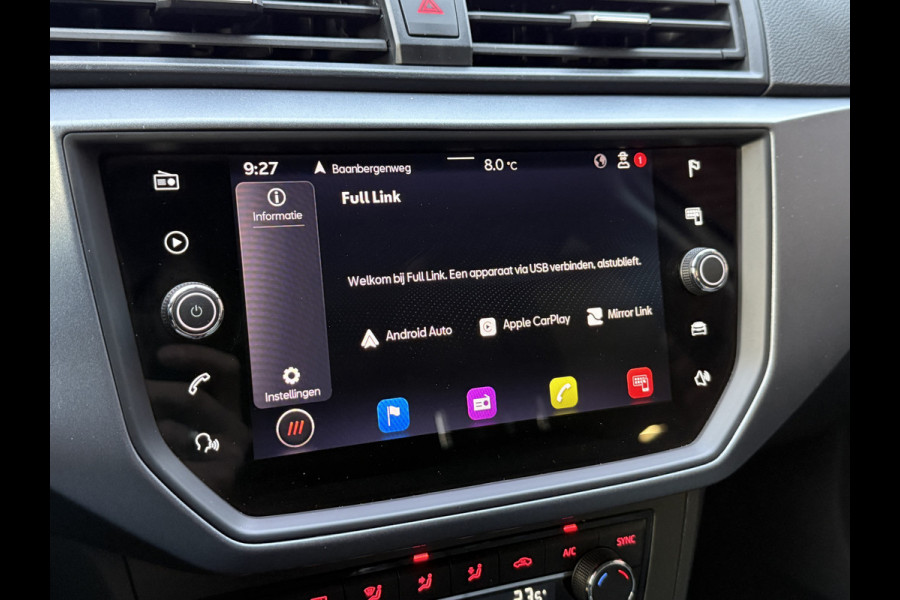 Seat Arona 1.0 TSI Style | Adaptive cruise | Carplay | Dodehoek sensor | Navi | Clima