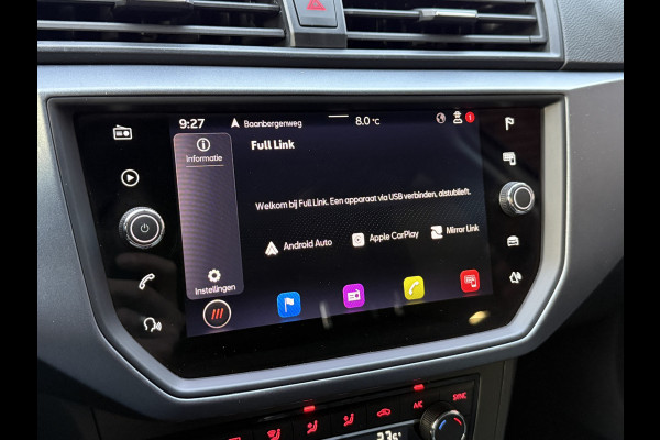 Seat Arona 1.0 TSI Style | Adaptive cruise | Carplay | Dodehoek sensor | Navi | Clima