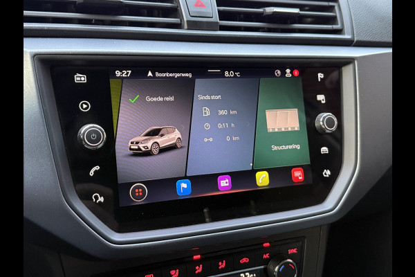 Seat Arona 1.0 TSI Style | Adaptive cruise | Carplay | Dodehoek sensor | Navi | Clima