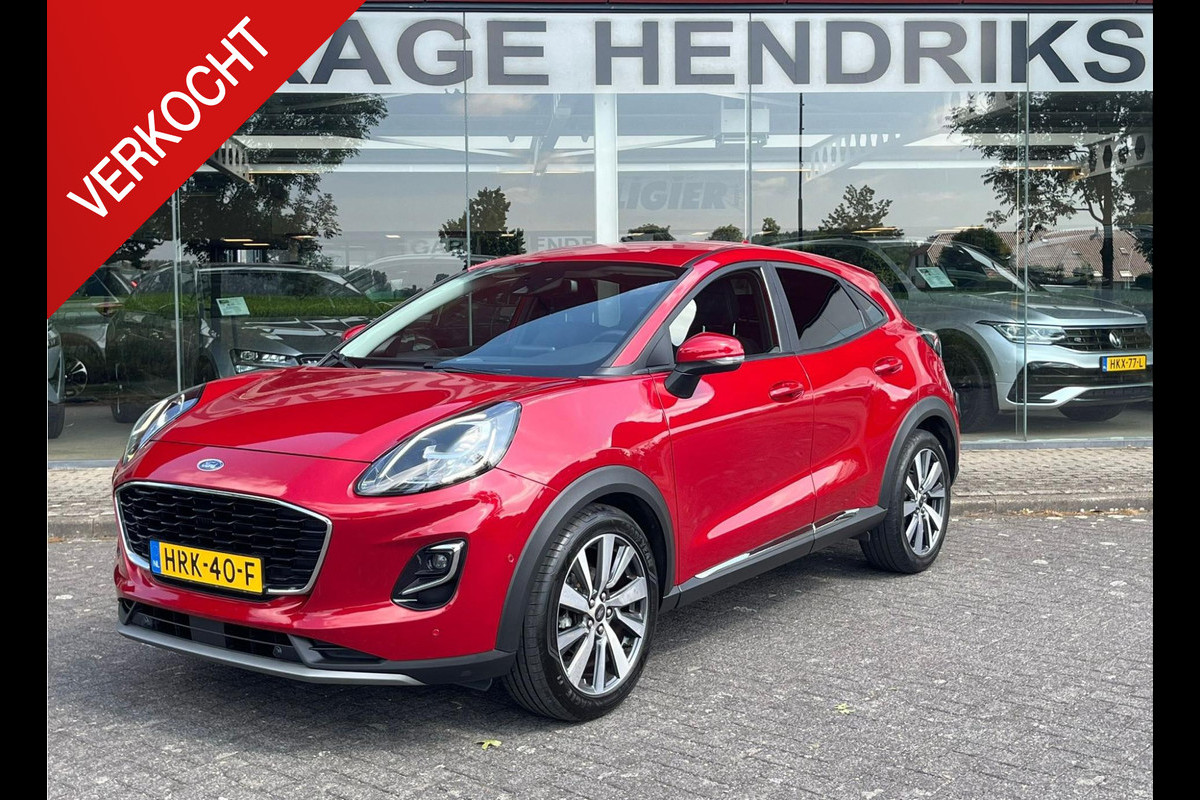 Ford Puma 1.0 EcoBoost Hybrid Titanium X | Climate | B&O sound | Adaptive CC | Navi | Camera | (occasion)