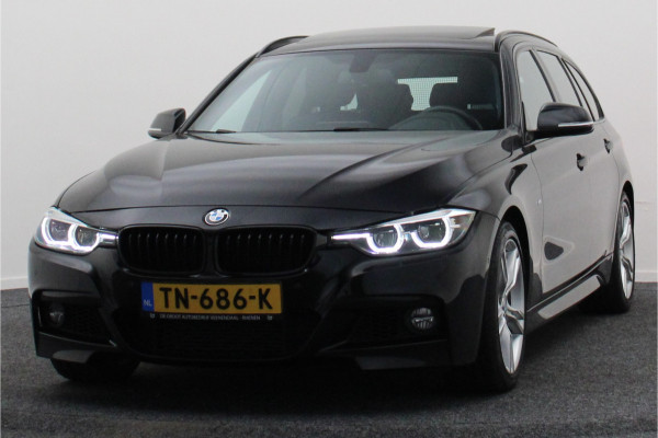 BMW 3 Serie Touring 318i M Sport Edition Leer, Panoramadak, Camera, Navigatie, Bluetooth, Verwarmde Stoelen, 18''