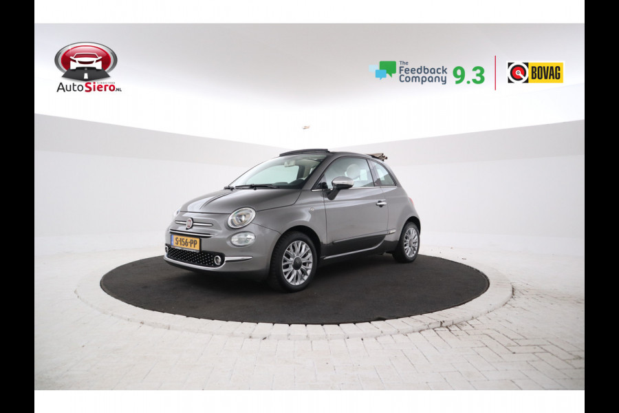 Fiat 500C 0.9 TwinAir Turbo Lounge Cabriolet, Navigatie, Airco