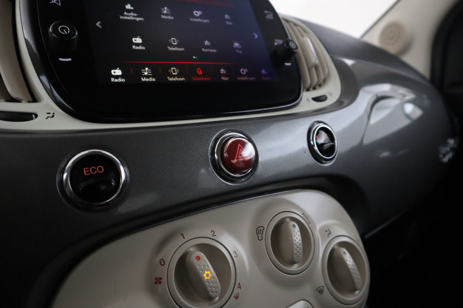 Fiat 500C 0.9 TwinAir Turbo Lounge Cabriolet, Navigatie, Airco