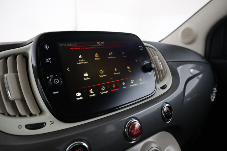 Fiat 500C 0.9 TwinAir Turbo Lounge Cabriolet, Navigatie, Airco