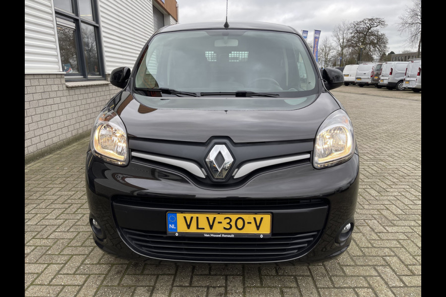 Renault Kangoo 1.5 Blue dCi 95 Work Edition / vaste prijs rijklaar € 13.950 ex btw / bpm vrij / euro 6 / 12.515 km NAP! / 6 versnellingen / trekhaak / airco / cruise / zwart metallic