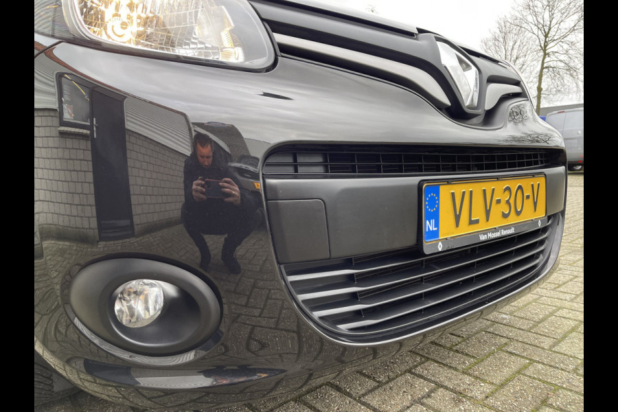 Renault Kangoo 1.5 Blue dCi 95 Work Edition / vaste prijs rijklaar € 13.950 ex btw / bpm vrij / euro 6 / 12.515 km NAP! / 6 versnellingen / trekhaak / airco / cruise / zwart metallic