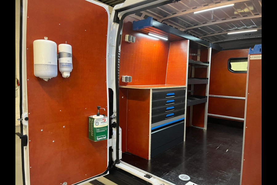 Opel Movano Servicewagen 2.2D 140pk euro6 L2H2 Edition 3Persoons Sortimo Inrichting, Trekhaak, Nederlandse bus! RIJKLAARPRIJS!