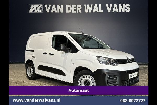 Citroën Berlingo 1.2 PureTech 131pk Automaat L1H1 Inrichting Euro6 Airco | 3-Zits | Camera | Navigatie | Apple Carplay Android Auto, Cruisecontrol, Parkeersensoren, Bijrijdersbank