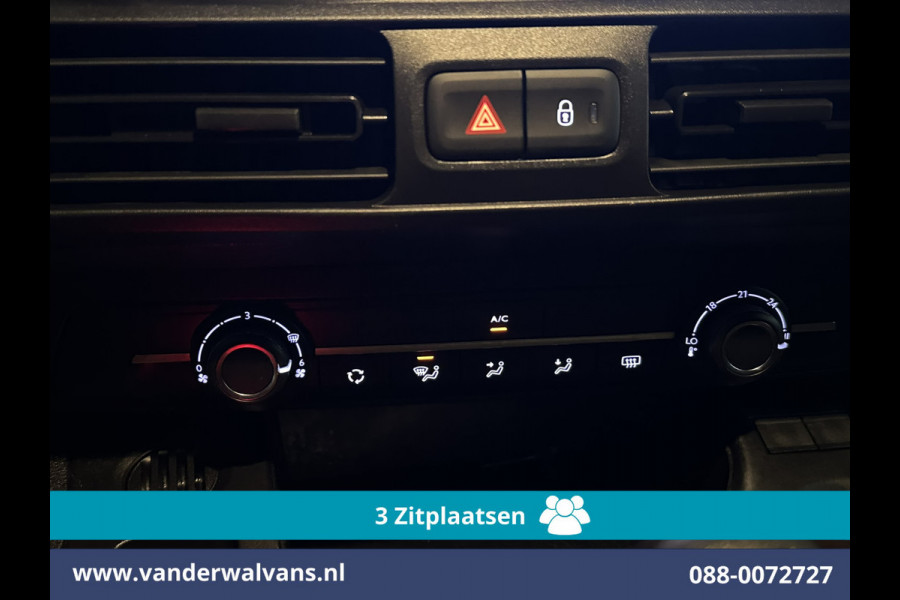 Toyota PROACE CITY 1.5 D-4D 102pk L1H1 Euro6 Airco | 3-Zits | Navigatie | Apple Carplay | LM velgen | Cruisecontrol Trekhaak, Parkeersensoren, Android Auto, Bijrijdersbank