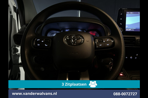Toyota PROACE CITY 1.5 D-4D 102pk L1H1 Euro6 Airco | 3-Zits | Navigatie | Apple Carplay | LM velgen | Cruisecontrol Trekhaak, Parkeersensoren, Android Auto, Bijrijdersbank