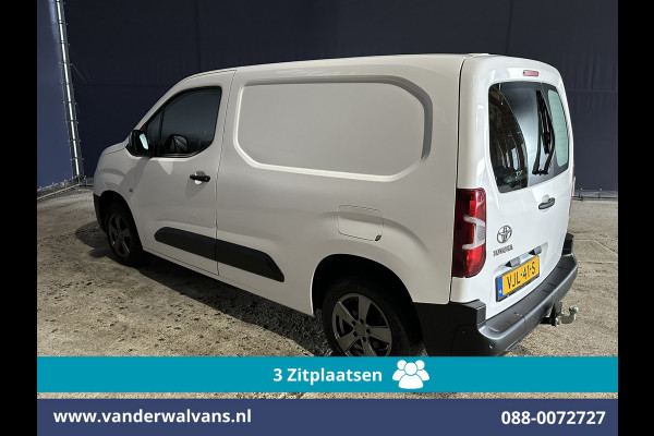 Toyota PROACE CITY 1.5 D-4D 102pk L1H1 Euro6 Airco | 3-Zits | Navigatie | Apple Carplay | LM velgen | Cruisecontrol Trekhaak, Parkeersensoren, Android Auto, Bijrijdersbank