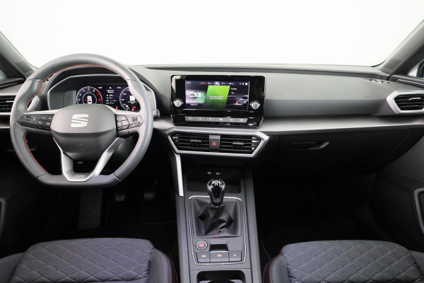 Seat Leon FR 1.0 TSI Hatchback 110 pk | Verlengde garantie | Navigatie via App | Parkeersensoren achter | Autom. airco (3 zones) | LED koplampen |