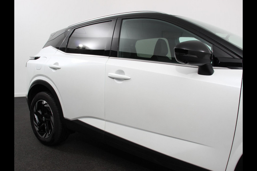 Nissan QASHQAI 1.3 MHEV Automaat N-Connecta Navigatie Climate Control Sfeerverlichting Camera 360 Led Dab Verwarmde voorstoelen Adaptive Cruise Control Digitale Cockpit Lichtmetalen Velgen