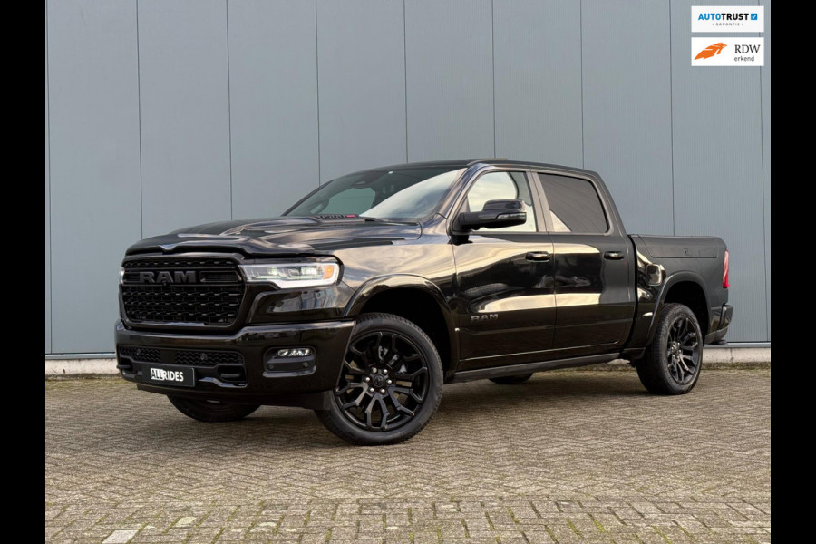 Dodge Ram 1500 3.0L SST H.O. 540PK Limited Night CrewCab 4x4 | 2025 model | Full Optie | Luchtvering | 360 camera |Massage