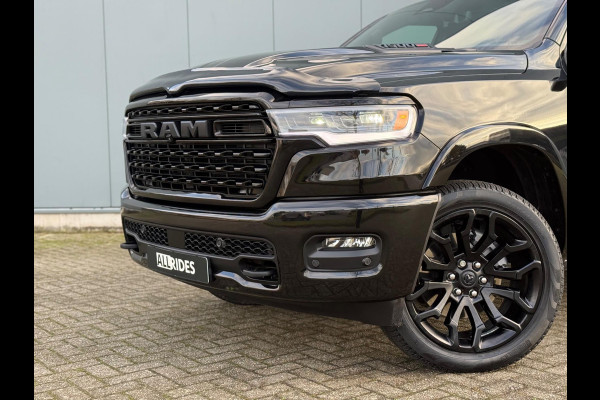 Dodge Ram 1500 3.0L SST H.O. 540PK Limited Night CrewCab 4x4 | 2025 model | Full Optie | Luchtvering | 360 camera |Massage