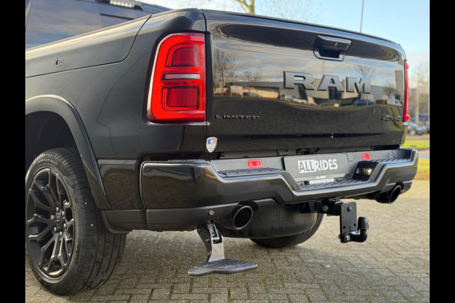 Dodge Ram 1500 3.0L SST H.O. 540PK Limited Night CrewCab 4x4 | 2025 model | Full Optie | Luchtvering | 360 camera |Massage
