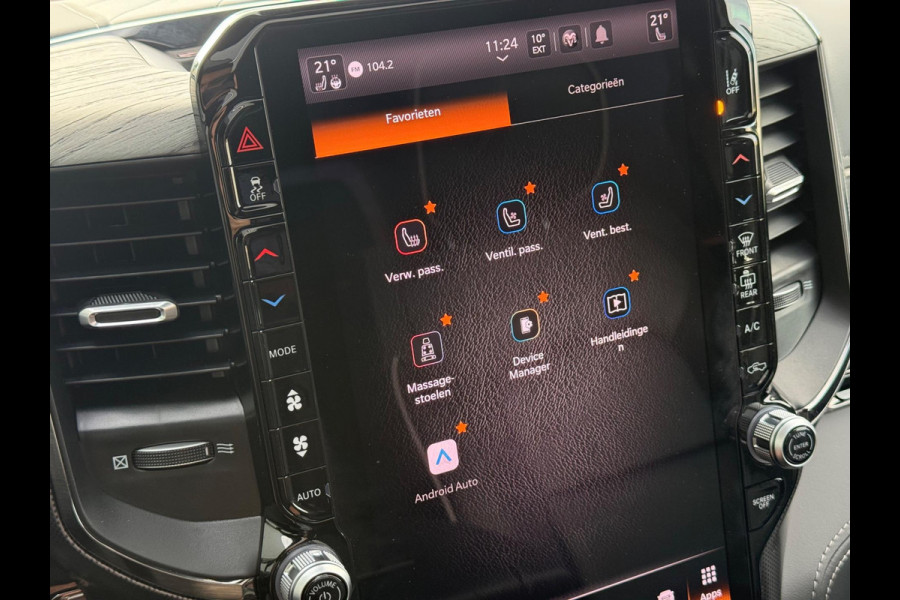 Dodge Ram 1500 3.0L SST H.O. 540PK Limited Night CrewCab 4x4 | 2025 model | Full Optie | Luchtvering | 360 camera |Massage