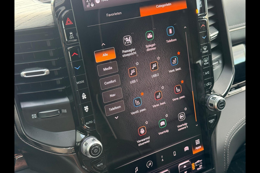 Dodge Ram 1500 3.0L SST H.O. 540PK Limited Night CrewCab 4x4 | 2025 model | Full Optie | Luchtvering | 360 camera |Massage