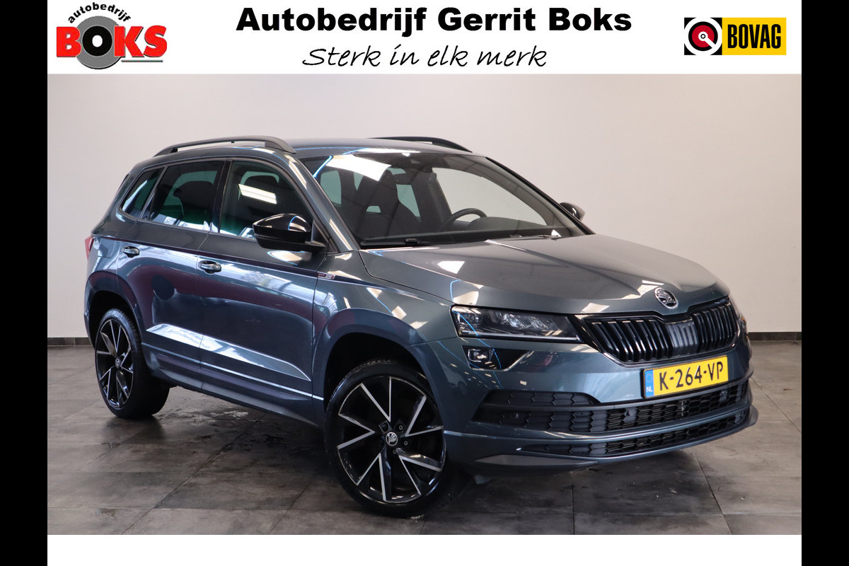 Škoda Karoq 1.5 TSI ACT Sportline Business Navi Camera 19'' ACC ECC Canton 24 maanden garantie mogelijk (*vraag naar de voorwaarden)