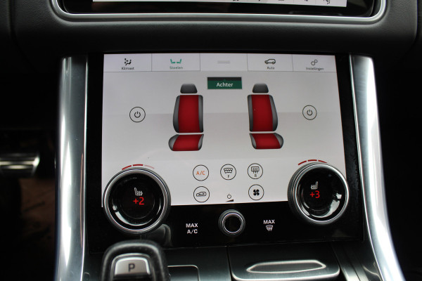 Land Rover Range Rover Sport 5.0 V8 SC SVR 576 PK ! Facelift ! Carbon ! Pano, Cruis, Airco, Stoelverw voor + achter!