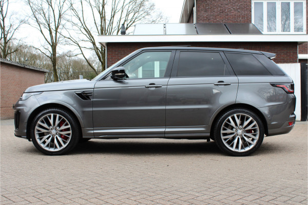 Land Rover Range Rover Sport 5.0 V8 SC SVR 576 PK ! Facelift ! Carbon ! Pano, Cruis, Airco, Stoelverw voor + achter!