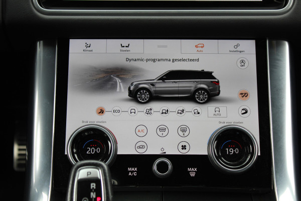 Land Rover Range Rover Sport 5.0 V8 SC SVR 576 PK ! Facelift ! Carbon ! Pano, Cruis, Airco, Stoelverw voor + achter!
