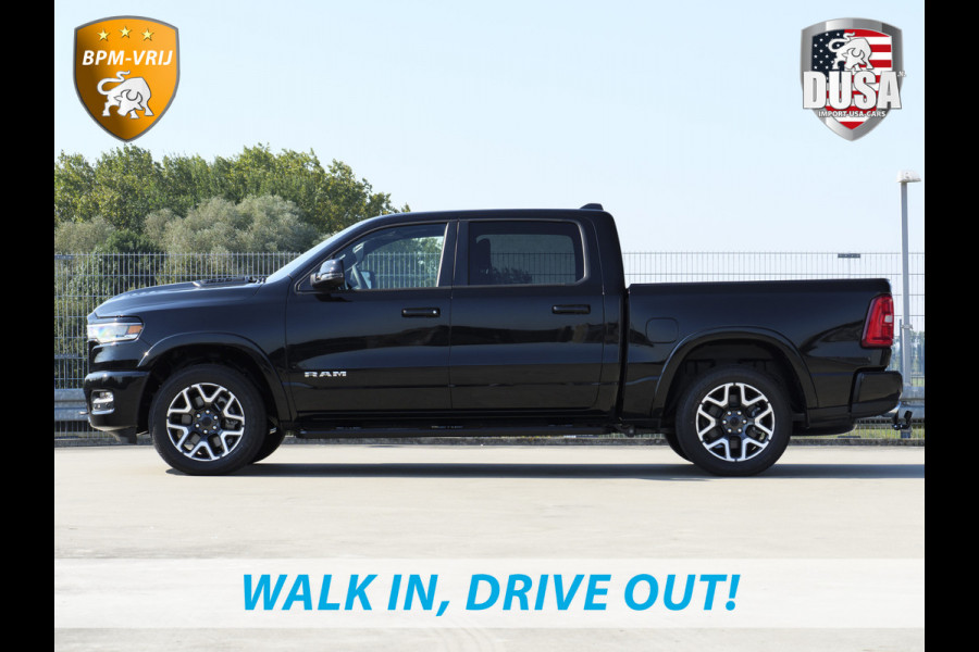 Dodge Ram 1500 | Laramie | Sport | Crew Cab | 4X4 | Panorama | 12-inch Touchscreen | Sport | BPM VRIJ Getoonde accessoires zijn verkrijgbaar tegen meerprijs