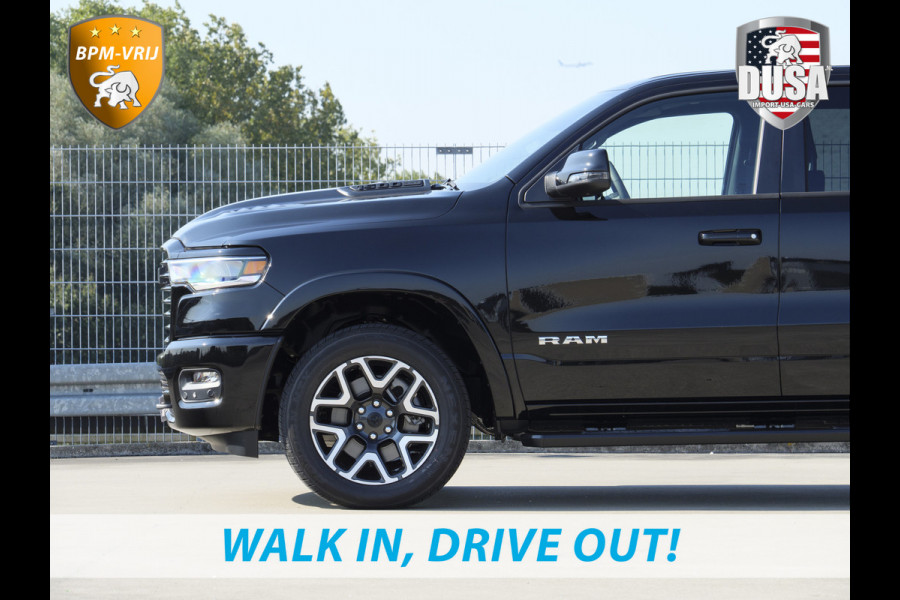 Dodge Ram 1500 | Laramie | Sport | Crew Cab | 4X4 | Panorama | 12-inch Touchscreen | Sport | BPM VRIJ Getoonde accessoires zijn verkrijgbaar tegen meerprijs
