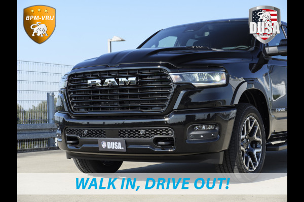 Dodge Ram 1500 | Laramie | Sport | Crew Cab | 4X4 | Panorama | 12-inch Touchscreen | Sport | BPM VRIJ Getoonde accessoires zijn verkrijgbaar tegen meerprijs